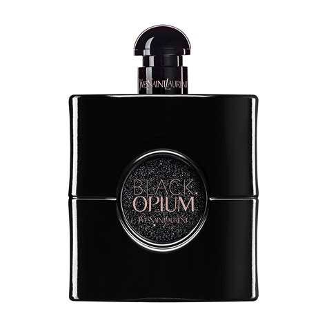 yves saint laurent black opium perfume bottom bottle